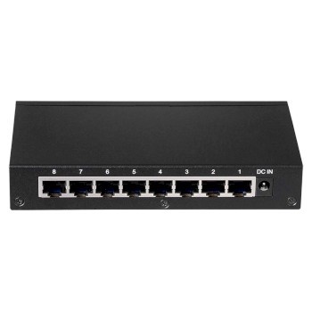 GS-1008E V2 8-poorts gigabit desktop-switch Product foto